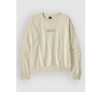 Patagonia 95 Oval Logo Daily Crew Sweat blanc XS