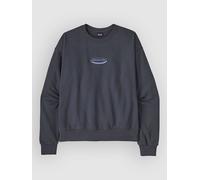 Patagonia - Women's 95 Oval Logo Daily Crew - Pull - XS - smolder blue