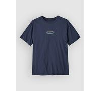 Patagonia T-shirt homme '95 Oval Logo – manches courtes coton biologique – New Navy Kaleido S