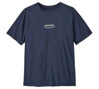 Patagonia - 95 Oval Logo T-Shirt - T-shirt - L - new navy kaleido