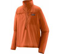 Patagonia - Anorak coupe-vent - W's Houdini Stash 1/2 Zip P/O Rock Melon en Nylon - Taille S - Orange Orange S