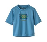 Patagonia - Baby Cap Silkweight T-Shirt - T-shirt enfant Island Turtle: Shore Blue - 3 ans
