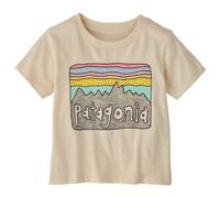 Patagonia - Baby Fitz Roy Skies - T-shirt - 12-18 Months - undyed natural