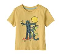 Patagonia - Baby's Graphic T-Shirt - T-shirt - 3 Years - jaguar boogie limestone yellow