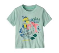 Patagonia - Baby Graphic T-Shirt - T-shirt enfant Pink Dolphins: Thin Ice - 5 ans