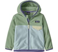 Patagonia - Polaire à capuche - Baby Micro D Snap-T Jkt Virtually Blue - Taille Enfant 5 ans - Bleu Bleu 5 ans