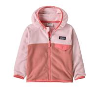 Patagonia - Polaire chaude à séchage rapide zippée - Baby Micro D Snap-T Jkt Moment Pink en Nylon - Taille Enfant 4 ans - Rose Rose 4 ans