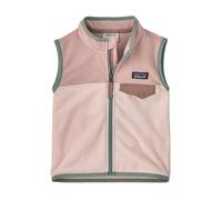 Patagonia - Baby Micro D Snap-T Vest - Polaire sans manches enfant Pink Frost - 12 mois
