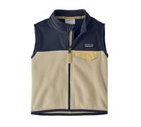 Patagonia - Baby Micro D Snap-T Vest - Polaire sans manches enfant Weathered Stone - 12 mois