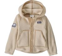 Patagonia - Polaire à col montant - Baby Retro Pile Jkt Live Simply Whale Patch: Dark Natural - Taille Enfant 5 ans - Beige Beige 5 ans