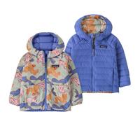 Patagonia - Baby Reversible Down Sweater Hoody - Doudoune - 2 Years - bunny life flurry green