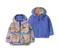 Patagonia - Baby Reversible Down Sweater Hoody - Doudoune enfant Bunny Life: Flurry Green - 3 ans