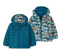 PATAGONIA Baby Reversible Down Sweater Hoody - Enfant - Bleu - taille 5T- modèle 2027
