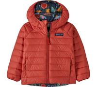 PATAGONIA Baby Reversible Down Sweater Hoody - Enfant - Rouge - taille 3 ans- modèle 2026