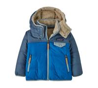 Patagonia Baby Reversible Tribbles Hoody - Doudoune enfant Endless Blue 6 - 12 mois