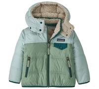 Doudounes enfants garcons Patagonia BABY REVERSIBLE TRIBBLES HOODY Beige 6 mois