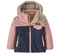 Patagonia - Baby Reversible Tribbles Hoody - Veste d'hiver - 4 Years - new navy / mallow pink