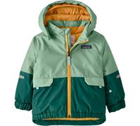 Patagonia - Veste de ski à capuche amovible- Enfant - Baby Snow Pile Jkt Ellwood Green - Taille Enfant 4 ans - Vert Vert 4 ans