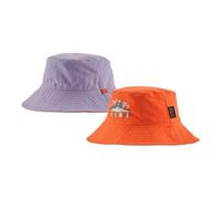 Patagonia - Baby Sun Bucket Hat - Chapeau enfant Fitz Roy Superbloom: Pollinator Orange - 0 - 3 mois
