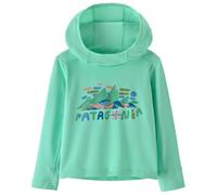Patagonia - Baby's Cap SW Hoody - Sweat à capuche - 4 Years - fitz roy superbloom early teal