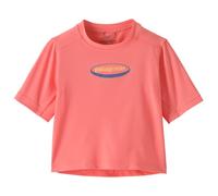Patagonia - Baby's Cap SW T-Shirt - Lycra - 3 Years - 95 oval logo tropiclimb pickled pink
