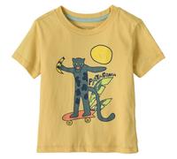 Patagonia - Baby's Graphic T-Shirt - T-shirt - 5 Years - jaguar boogie limestone yellow
