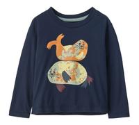 Patagonia - Baby's L/S Graphic T-Shirt - Haut à manches longues - 3 Years - blubby buddies new navy