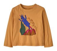 Patagonia - Baby's L/S Graphic T-Shirt - Haut à manches longues - 3 Years - rope goats dried mango