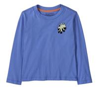 Patagonia - Baby's L/S Graphic T-Shirt - Haut à manches longues - 5 Years - wavy treelines diver blue