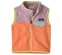 Patagonia - Baby's Micro D Snap-T Vest - Polaire sans manches - 6-12 Months - peach sherbet