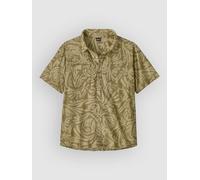 Patagonia Chemise homme Back Step Shirt, chanvre & coton bio, légère, Earthen Weathered Stone L