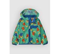 Patagonia - Baby Baggies Jkt - Veste coupe-vent enfant Royal Fren: Aqua Stone - 18 mois