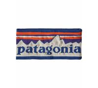 Patagonia - Bandeau rétro - Powder Town Headband Fitz Roy Sunrise Knit: Birch White - Blanc Blanc