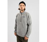 Patagonia Veste Better Sweater 1/4 Zip Homme Gris clair Taille S