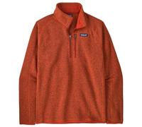 Patagonia - Better Sweater 1/4 Zip - Pull polaire - L - coal orange