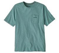 Patagonia - Boardshort Logo Pocket Responsibili-Tee Blue Sage - M - Tee-shirt