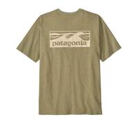 Patagonia – T-shirt Boardshort Logo Pocket Responsibili-Tee Homme Coton M Gumtree Green