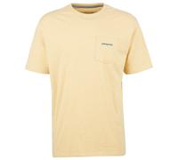 Patagonia - Boardshort Logo Pocket Responsibili-Tee - T-shirt - XXL - beeswax tan