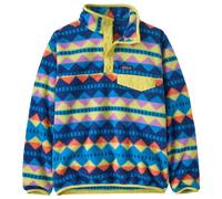 Patagonia - Boy's Lightweight Synchilla Snap-T Pullover - Pull polaire - XS - diamond stripe uplift blue