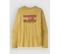 Patagonia Cap Cool Daily - '73 Skyline T-Shirt jaune M