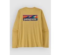 Patagonia Cap Cool Daily - Boardshort Logo Longsleeve jaune S