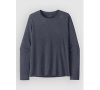 Patagonia - Women's L/S Cap Cool Daily Shirt - T-shirt technique - M - smolder blue / light smolder blue x-dye