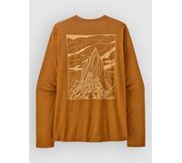 Patagonia Cap Cool Daily - Cloud Crag Longsleeve Lycra marron M