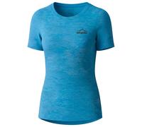 Patagonia - Cap Cool Daily Cloud Crag W's Shore Blue Light Shore Blue X Dye - L - Tee-shirt de rando
