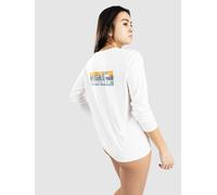 Patagonia Cap Cool Daily Graphic Lycra à longues manches blanc S