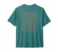 Patagonia Cap Cool Daily Graphic Shirt - T-shirt homme Strataspire: Wetland Blue X-Dye M