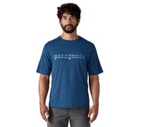 Patagonia - Cap Cool Daily Graphic Shirt - T-shirt technique - S - 73 text logo clement blue x-dye