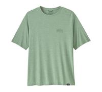 Patagonia - T-shirt respirant - M's Cap Cool Daily Graphic Shirt Strataspire: Ellwood Green X-Dye pour Homme - Taille M - Vert Vert M