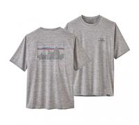 Patagonia - Cap Cool Daily Graphic Shirt - T-shirt technique - S - 73 skyline feather grey