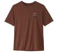 Patagonia - Cap Cool Daily Great Waves Gre Berm Brown Light Berm Brown - XL - Tee-shirt de rando